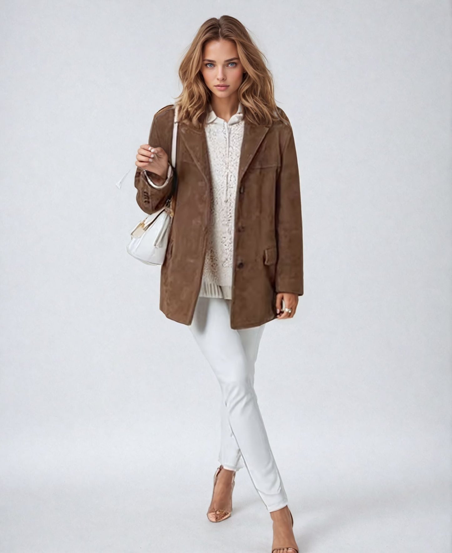 Helena - Chaqueta Aterciopelada Elegante