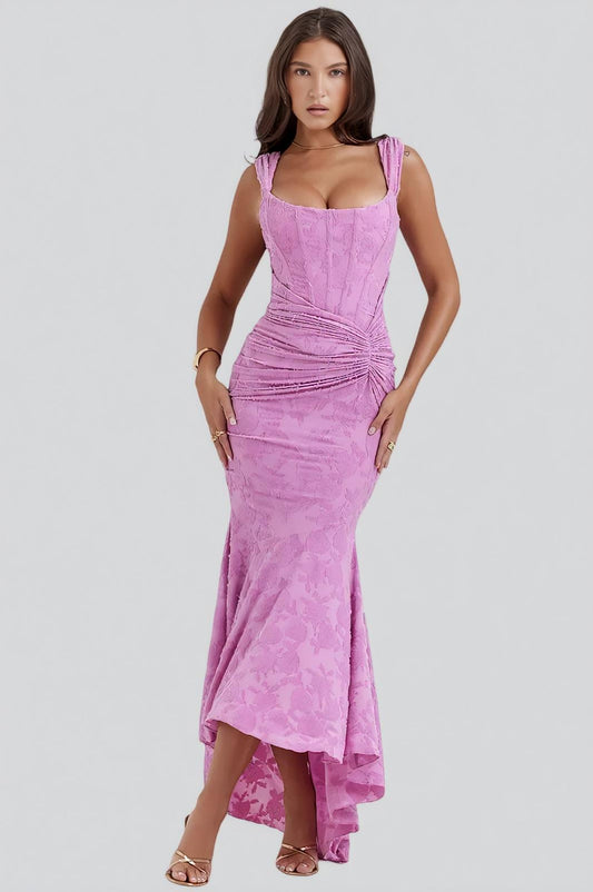 Lily - Vestido largo con corsé