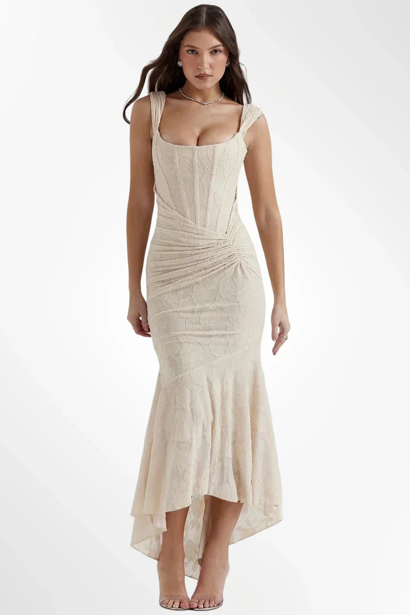 Lily - Vestido largo con corsé