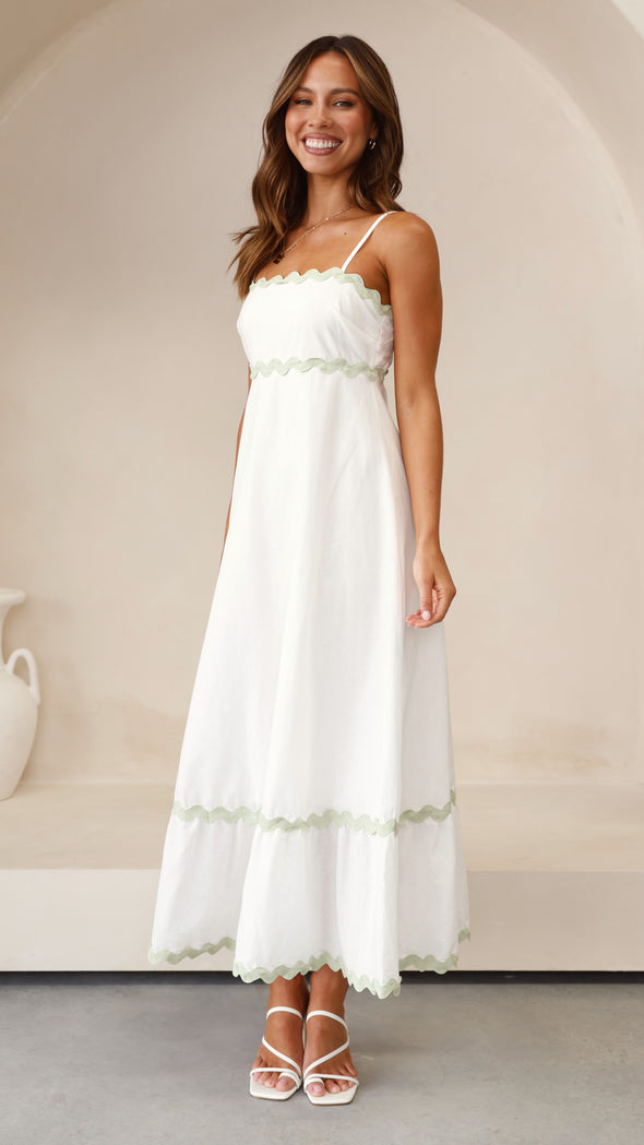 Carolina - Vestido largo de tirantes