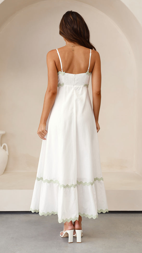 Carolina - Vestido largo de tirantes